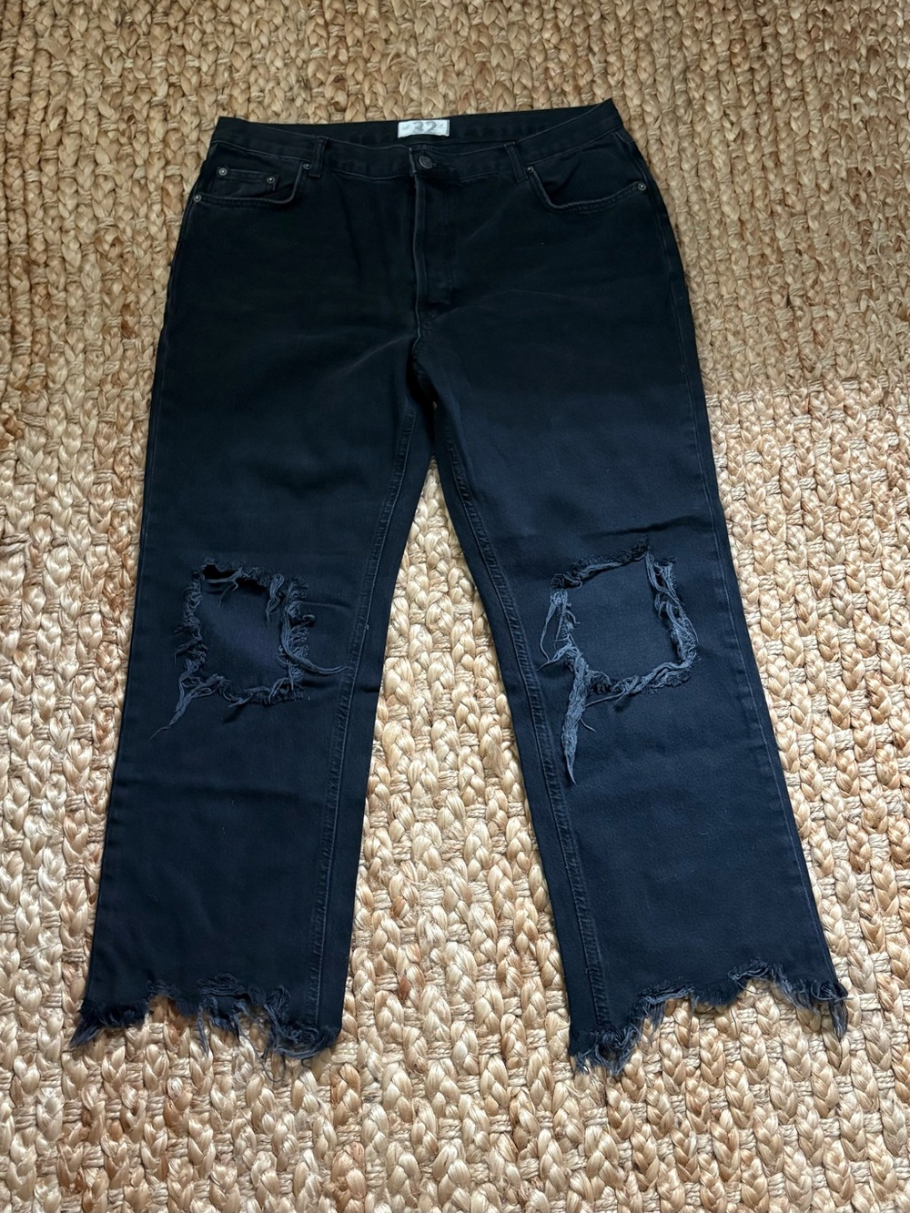 Free People Maggie Distressed Jeans